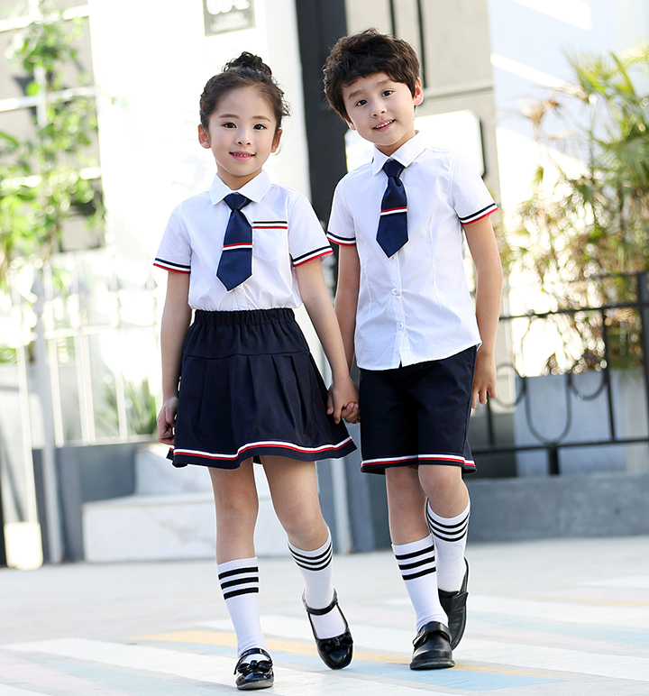 夏季英倫套裝校服