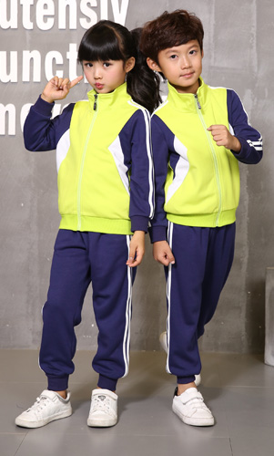 運動秋冬裝校服學生休閑套裝訂制AM17TZ013