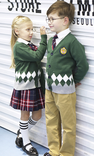 艾咪天使 童裝 毛織套裝 中小學 幼兒園校服套裝