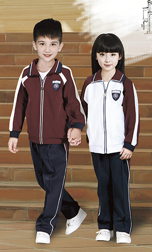 小學生校服 運動校服套裝 時尚拼色運動套裝