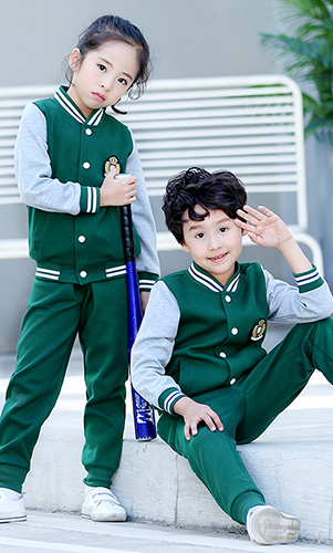艾咪天使 運(yùn)動(dòng)校服 時(shí)尚校服棒球服套裝 校服看樣來(lái)樣定制
