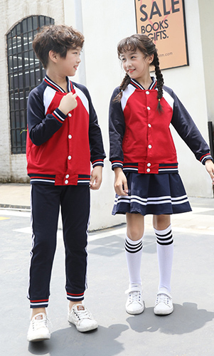 新款棒球服運動校服套裝