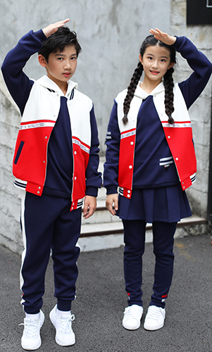 秋冬裝衛衣連帽校服