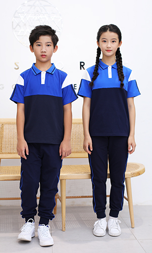 夏裝短袖校服套裝運動服