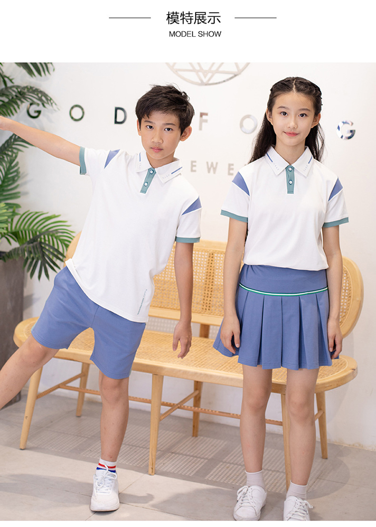 夏裝短袖男女校服 (5)