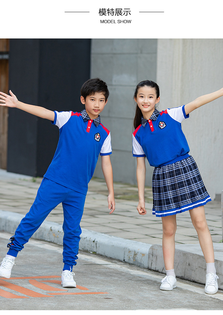 貴族學(xué)生短袖運動服 (6)