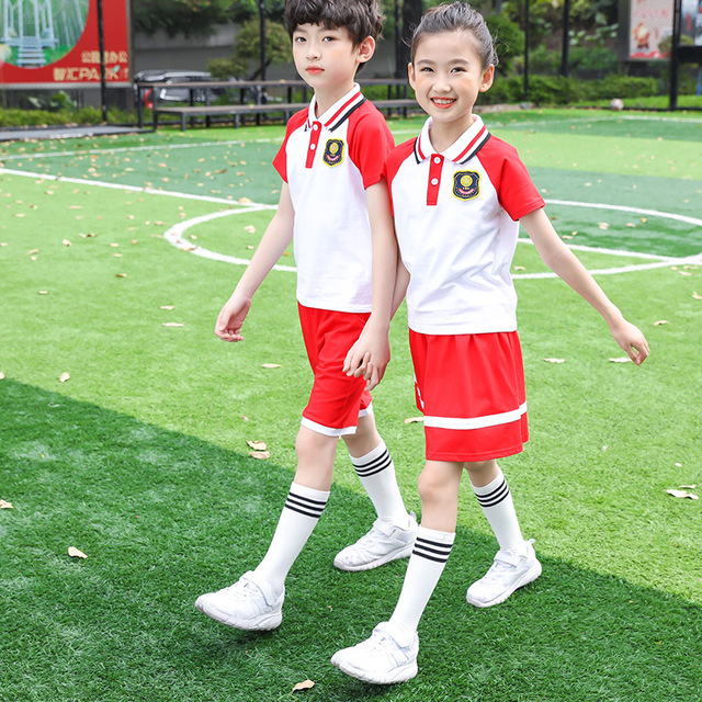 新款小學生運動校服套裝 幼兒園園服