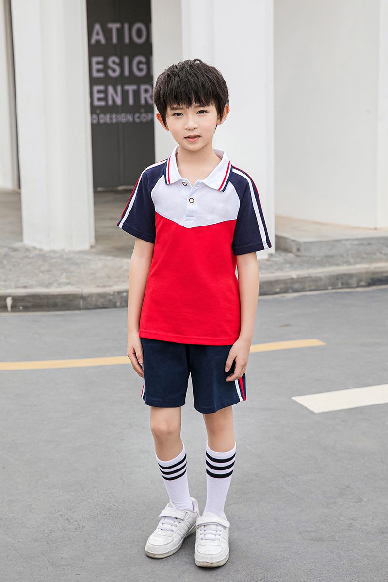 夏季校服定制　運動風套裝