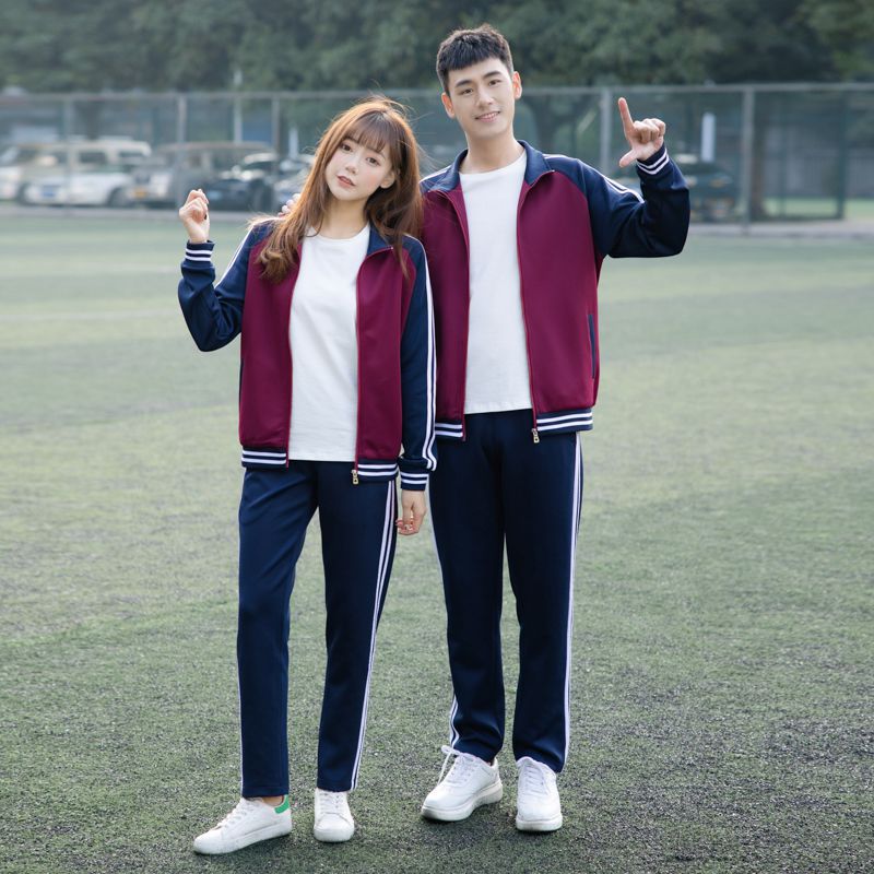中小學(xué)生校服教師服定制 運(yùn)動(dòng)風(fēng)格套裝