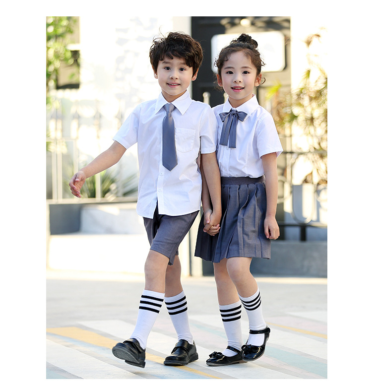 艾咪天使 貴族中小學(xué)幼兒園看樣來圖定制 校服夏裝來樣定制